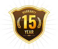 15 Years Warranty